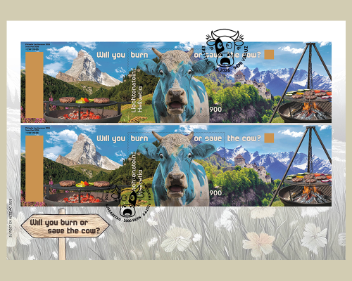 Special Cover - Crypto Stamp CHLI 3.0 Bl
