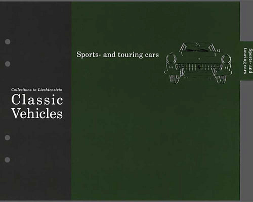 Album sheets sports and touring cars 201