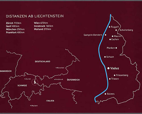 Panorama Liechtenstein - German