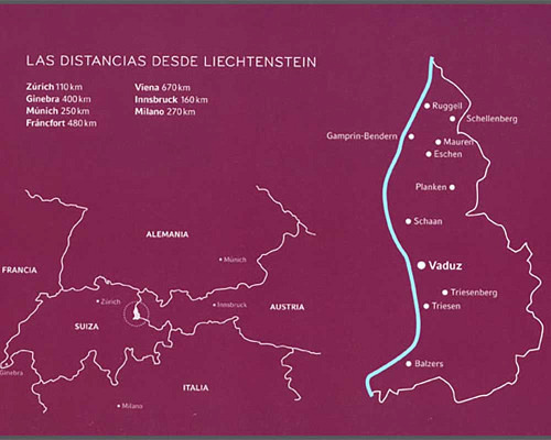 Panorama Liechtenstein - Spanish