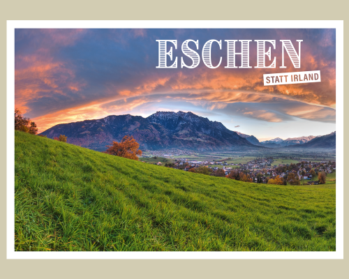 Postcard - Liechtenstein - Eschen