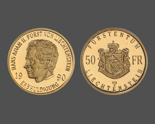 Hereditary homage Hans-Adam II.