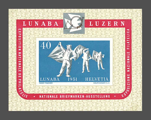 Nationale Briefmarkenausstellung LUNABA,