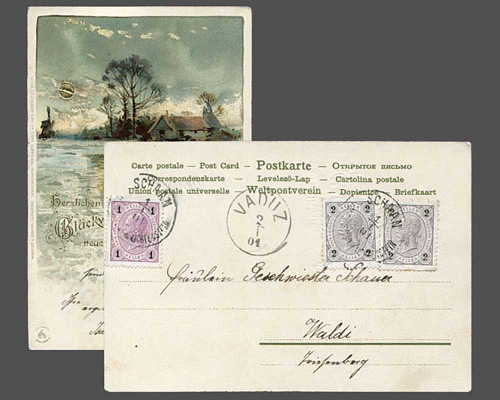 1 Heller 1899 und 2 Stück 2 Heller 1899