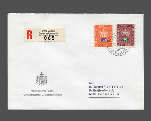 Mi.Nr. 50 + 51, CHF 0.60 und CHF 0.70 au