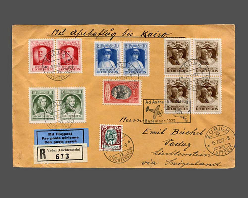 LBK Nr. 27 c, 2. Schweizer Afrikaflug 15